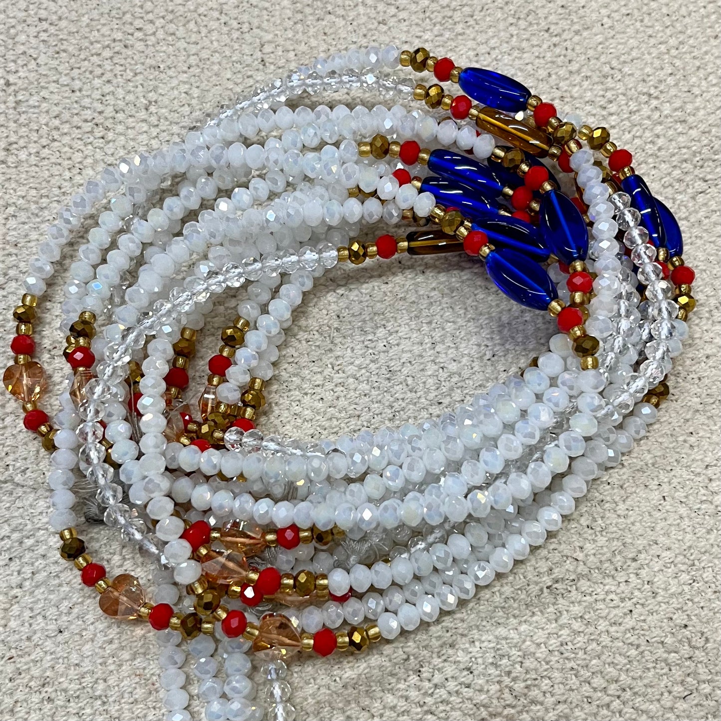 White & Blue Crystals