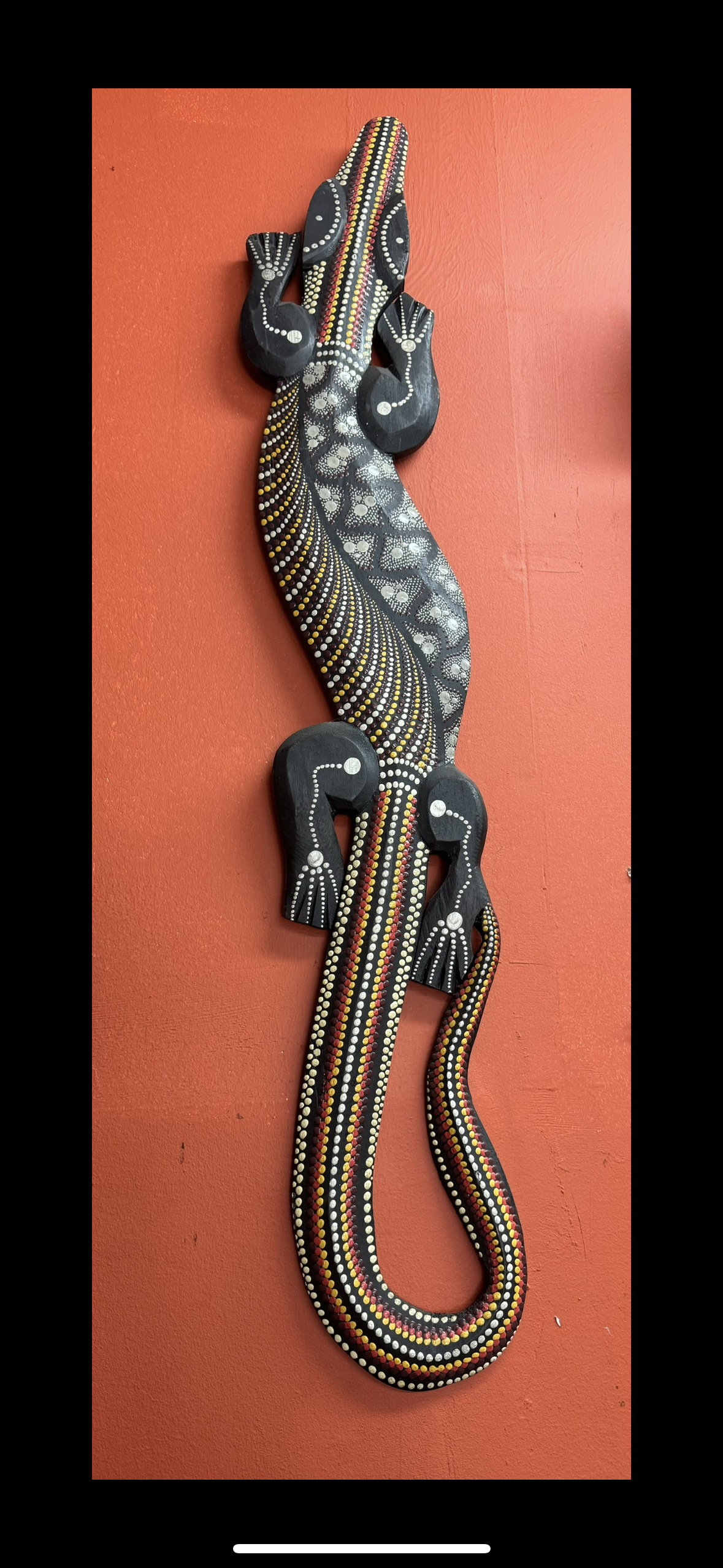 African Lizard Mask