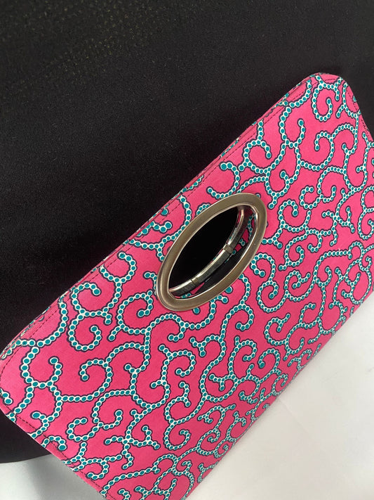 Pink & Blue Bag 16in X 10in.