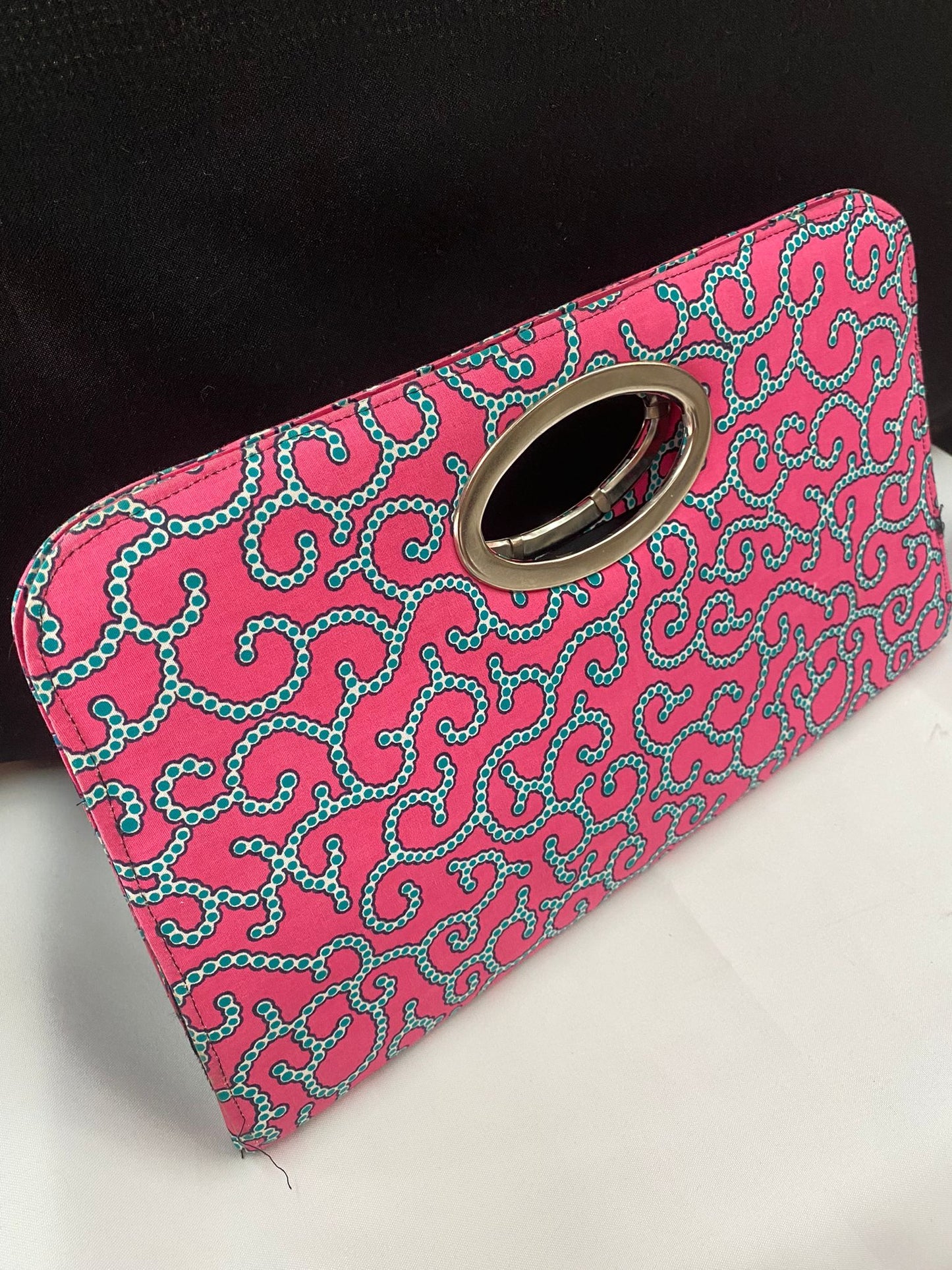 Pink & Blue Bag 16in X 10in.