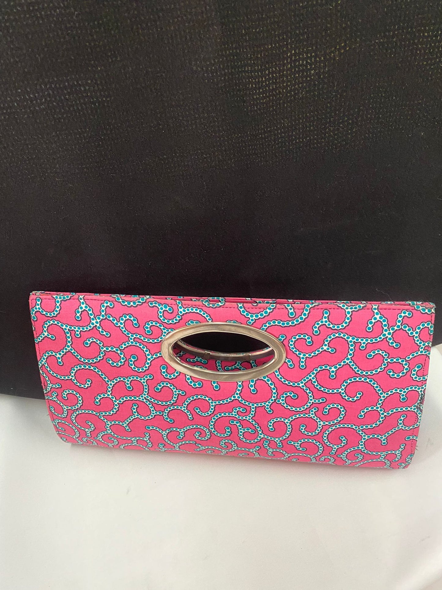 Pink & Blue Bag 16in X 10in.