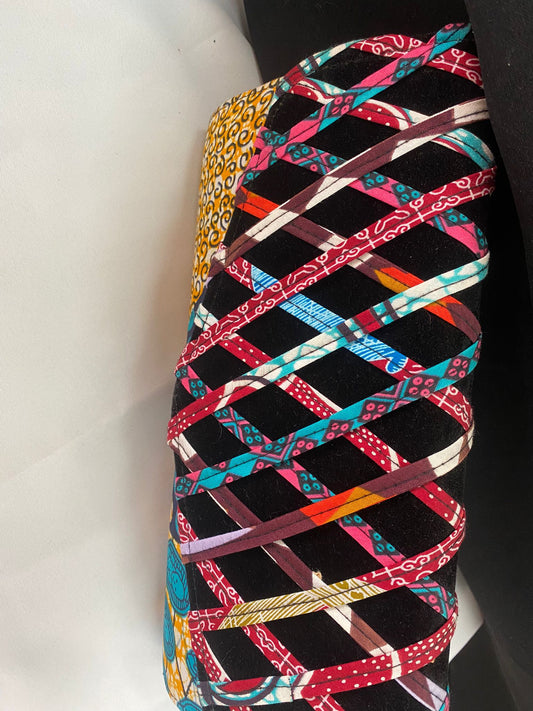 Stripes Design Purse 13in X 8in