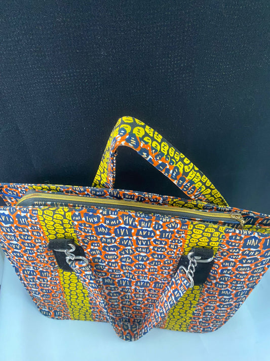 Yellow Tote With Handle