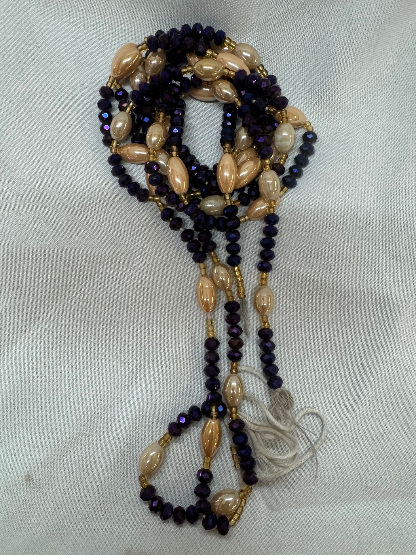 Royalty Beads Full Lenght.